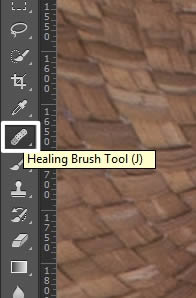 Healing brush tool
